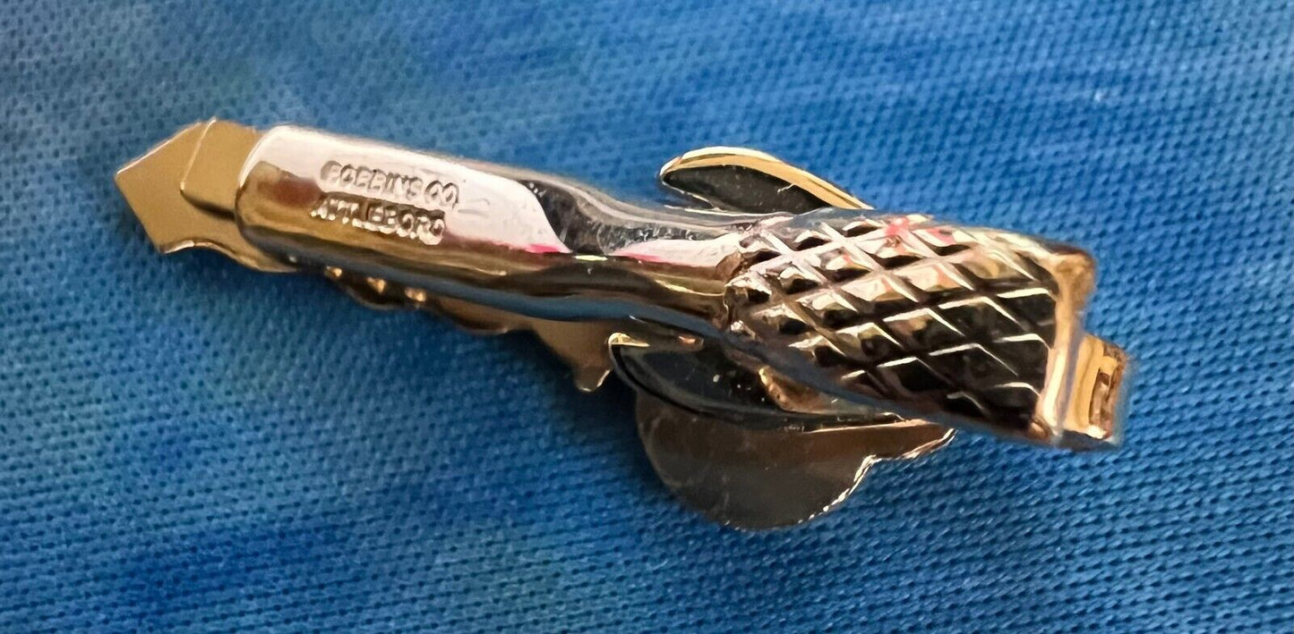 GE General Electric Employee Key Shaped Tie Clip Award Logo