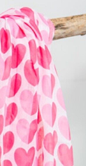 Say I love you with a Heart Scarf "give the gift of love"
