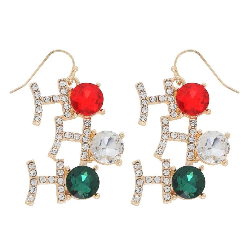 Christmas HO HO HO Earrings