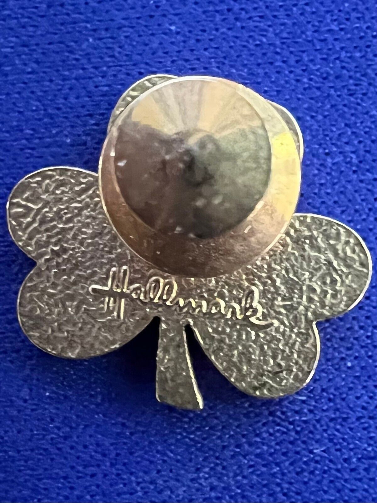 Vintage Hallmark 3 Leaf Clover Tac Pin
