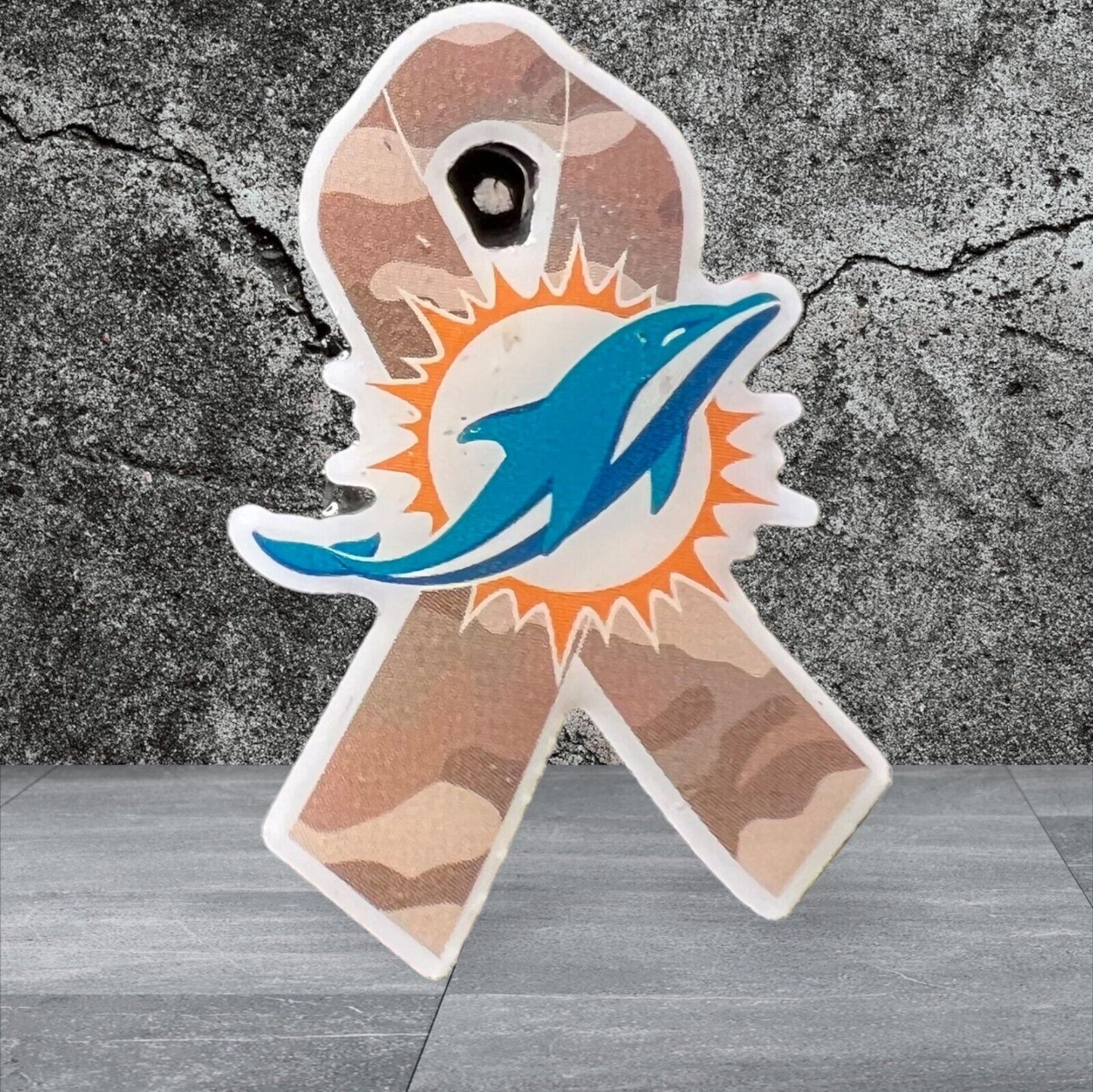 Miami Dolphins Football Pin Tac