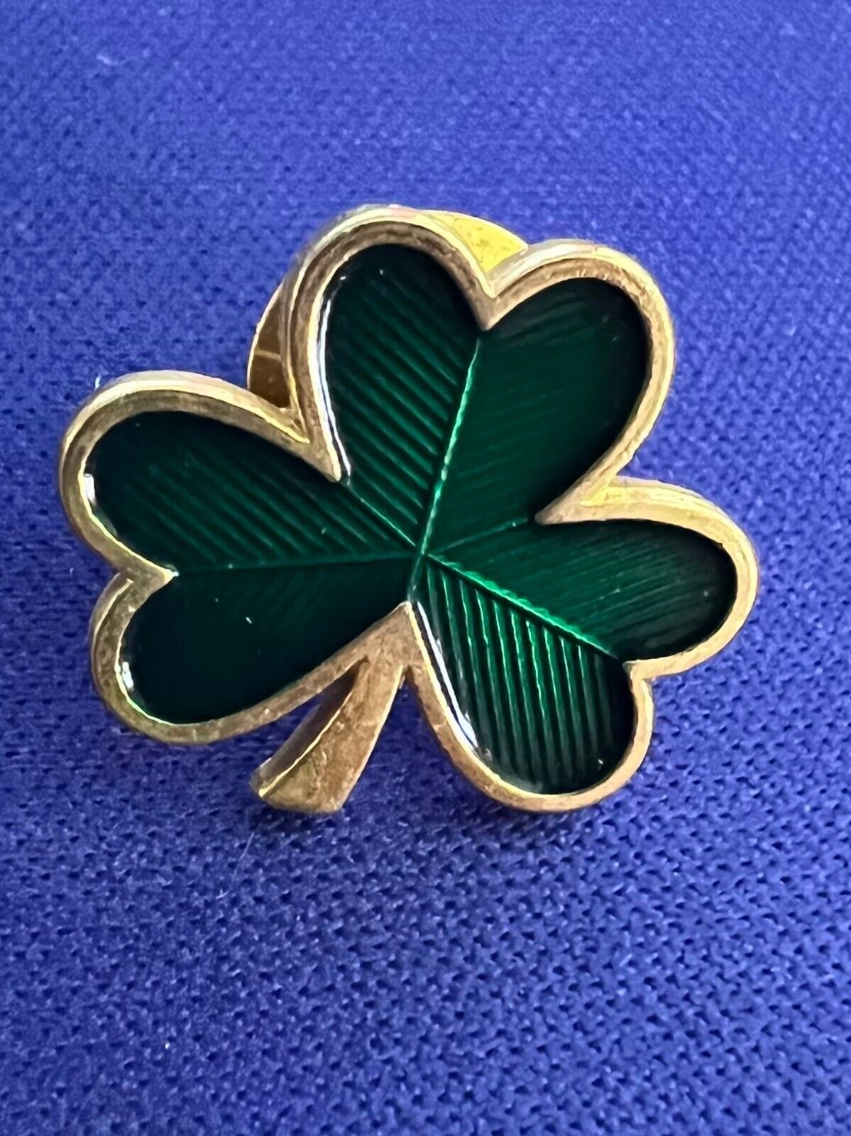 Vintage Hallmark 3 Leaf Clover Tac Pin