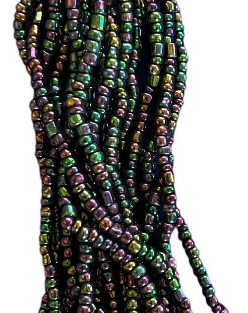 Bead Landing Glass Multi-Colored Iris Fashion Beads - 112"