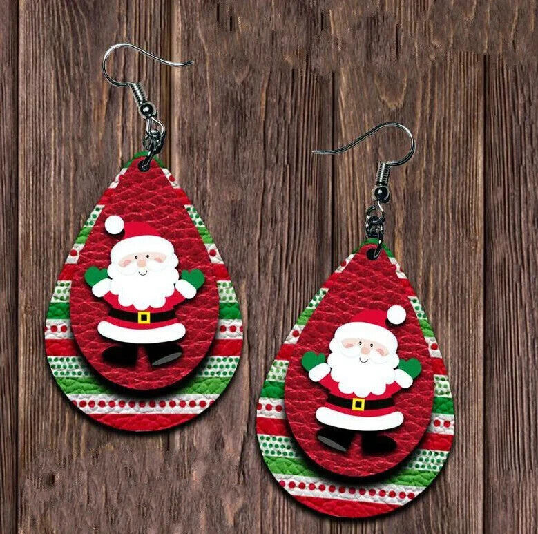 Christmas Santa Claus Earrings