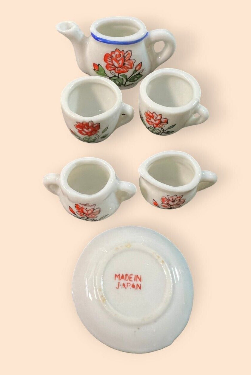 Vintage Kid/Doll Dishes 6 pcs Japan