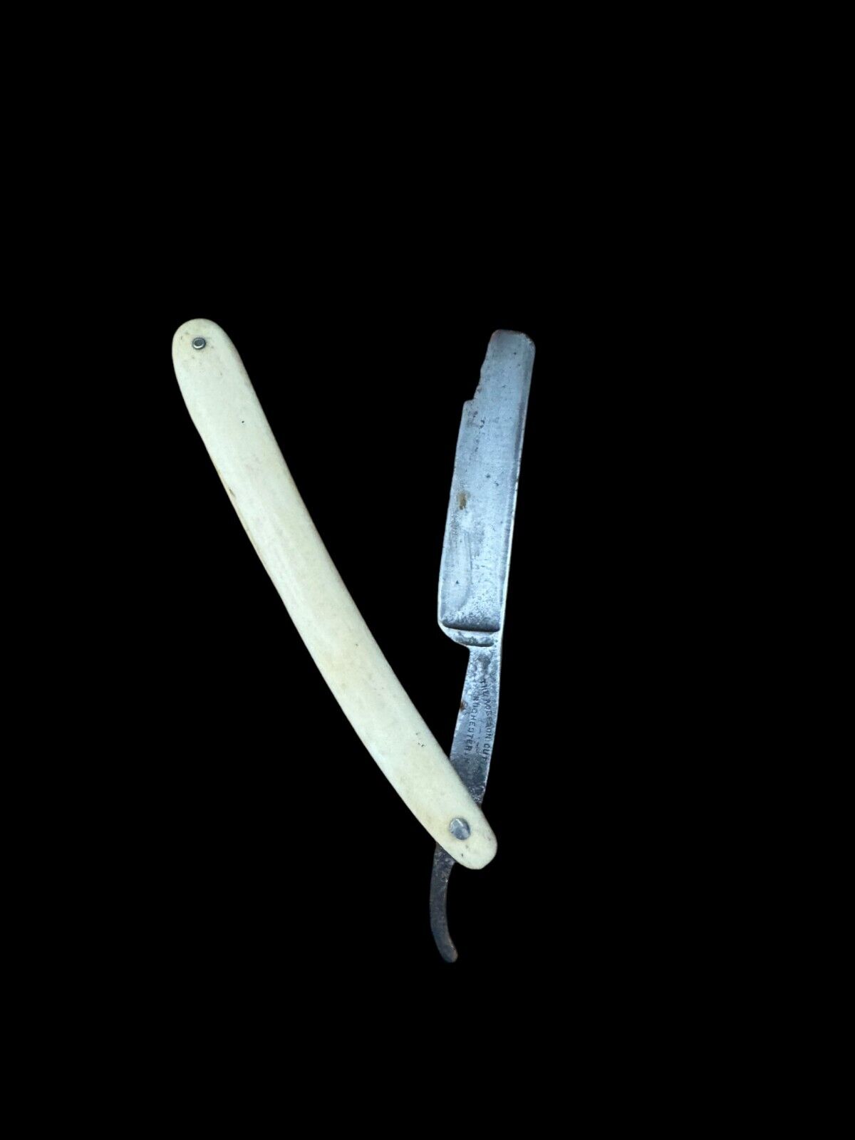 Lot of 3 Vintage Straight  Razors Razor Blades