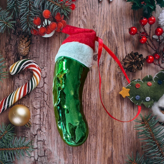 Christmas pickle Ornament 4" Long