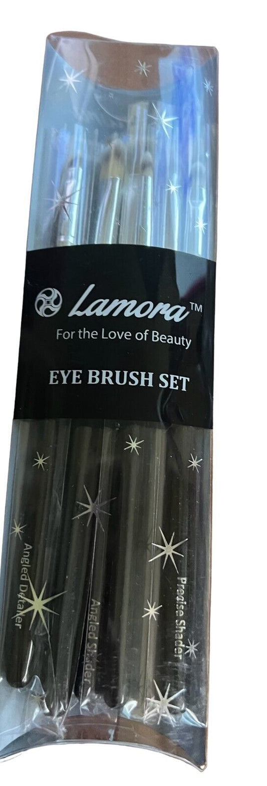 7 Eye Makeup Brushes Eyeshadow Brush Set Soft Synthetic  Lamora