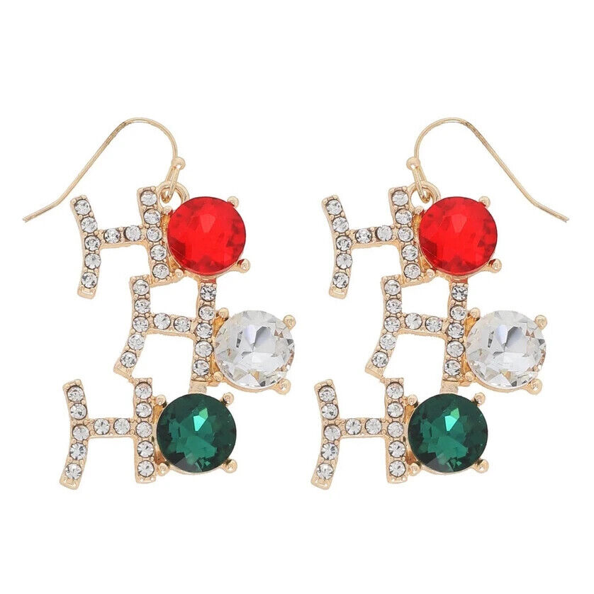 Christmas  HO HO HO Earrings