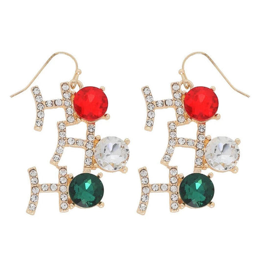 Christmas  HO HO HO Earrings