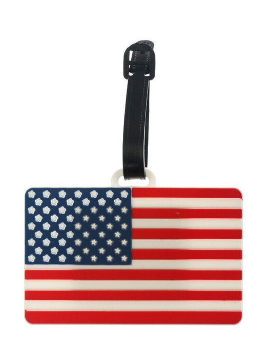 US Flag Luggage Tag