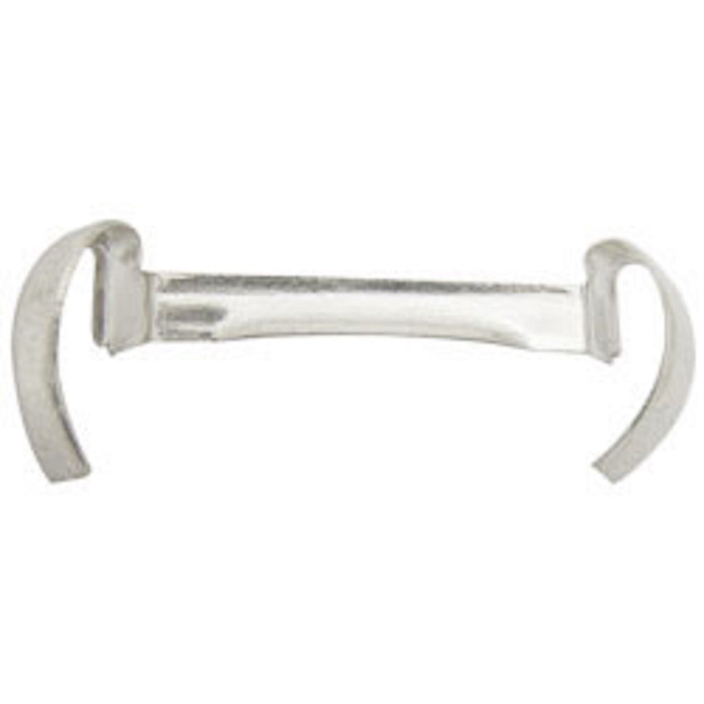 Unisex Giant Ring Guard Reducer White Gold Filled (1)