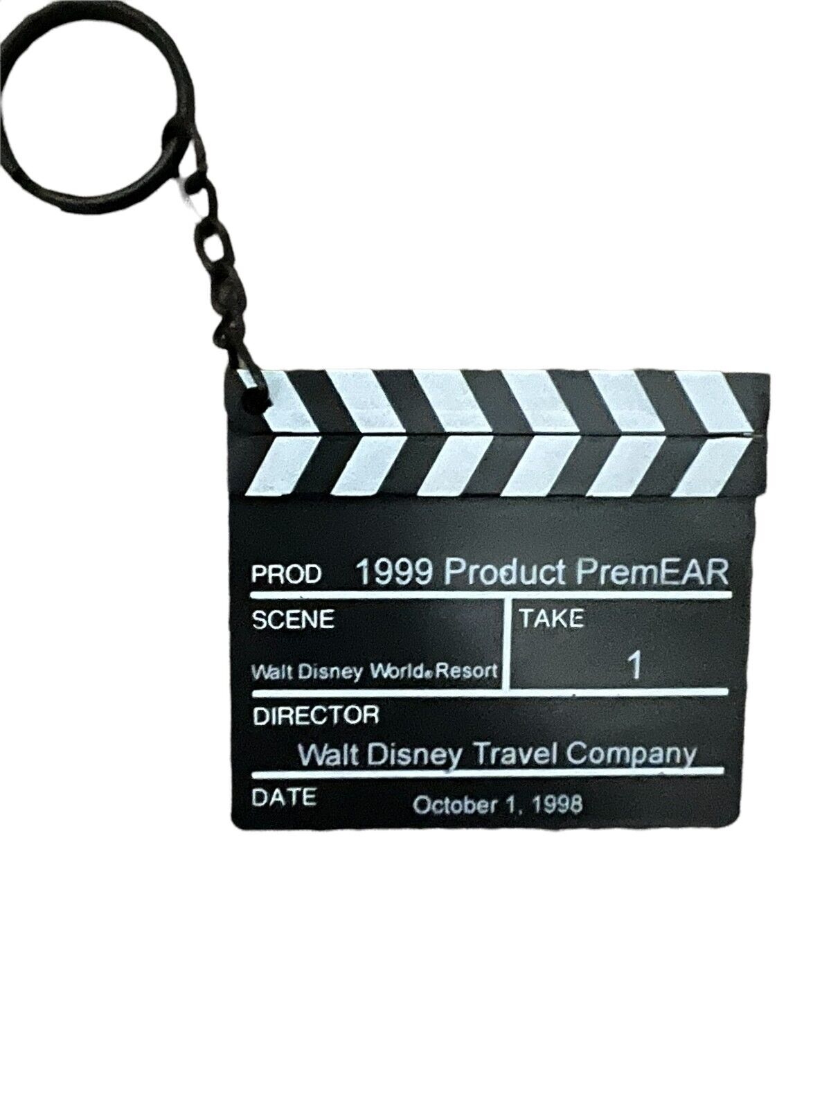 Vintage 1999 Walt Disney World Movie Makers Key Holders Keychain Plastic