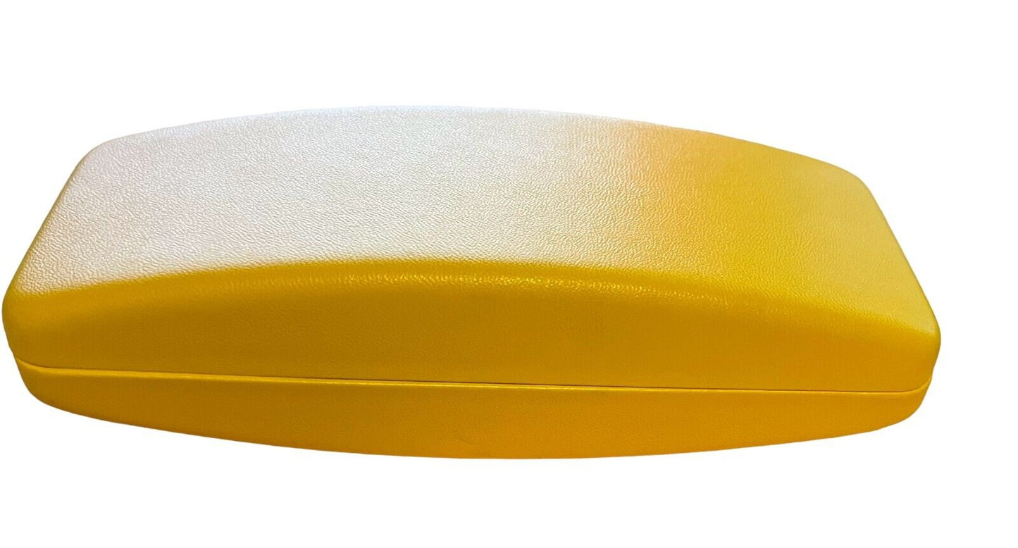 CalOptics Hard Shell Eyeglasses Case  Yellow