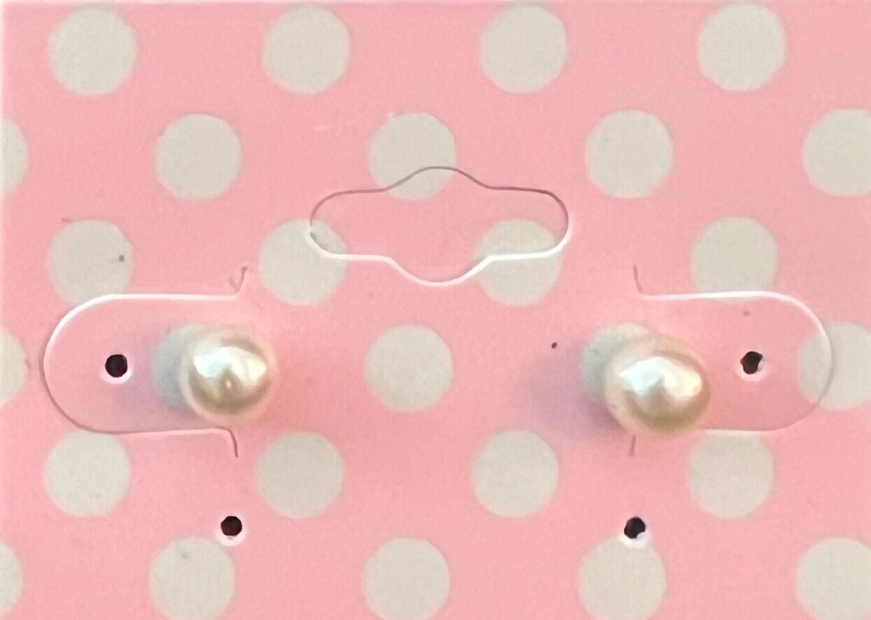 Vintage Earrings  Faux  Pearl Posts