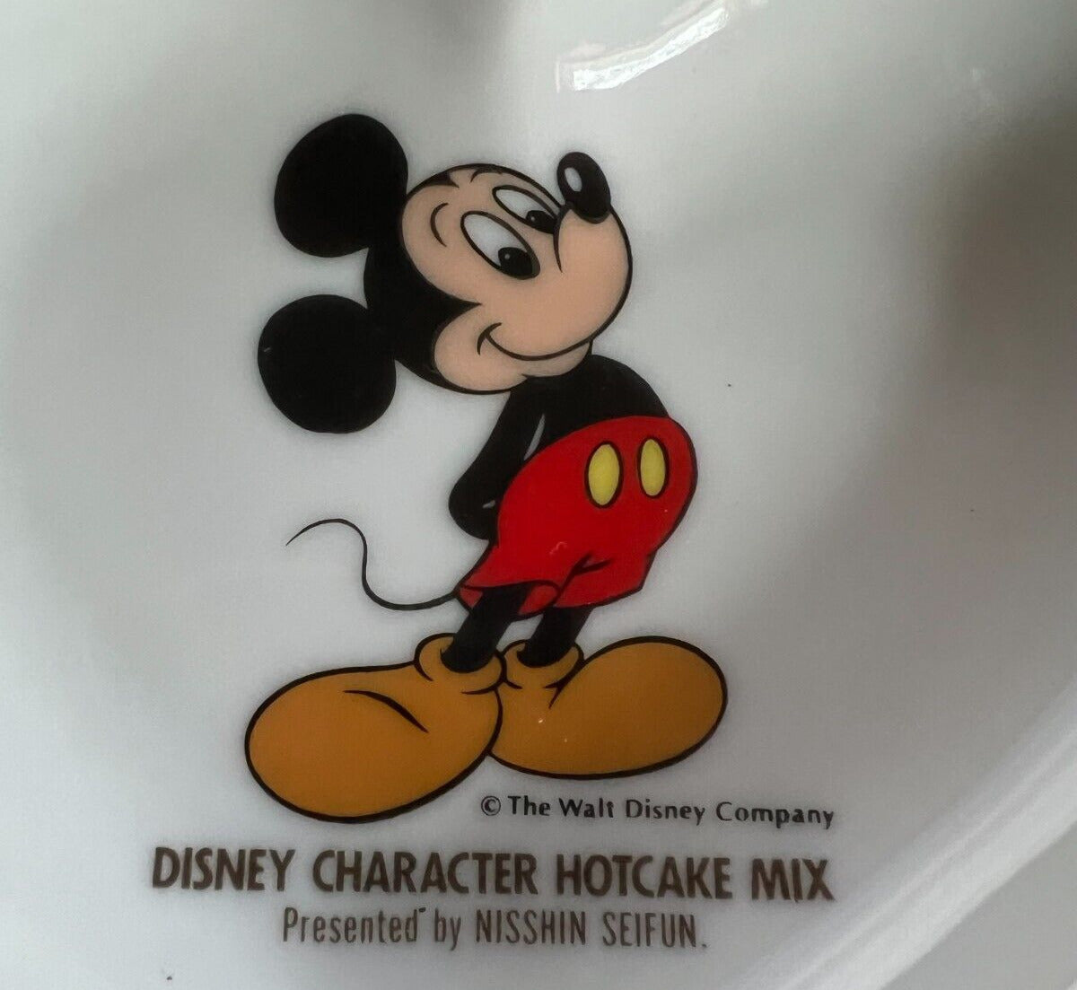 Disney Ma-Ma Pasta Mickey Mouse Character Dish 4 X 4"