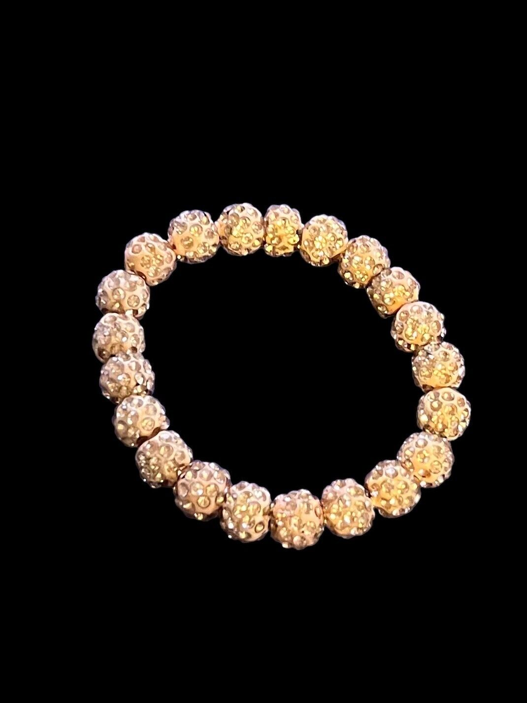 Rose Goldtone Stretch Bracelet