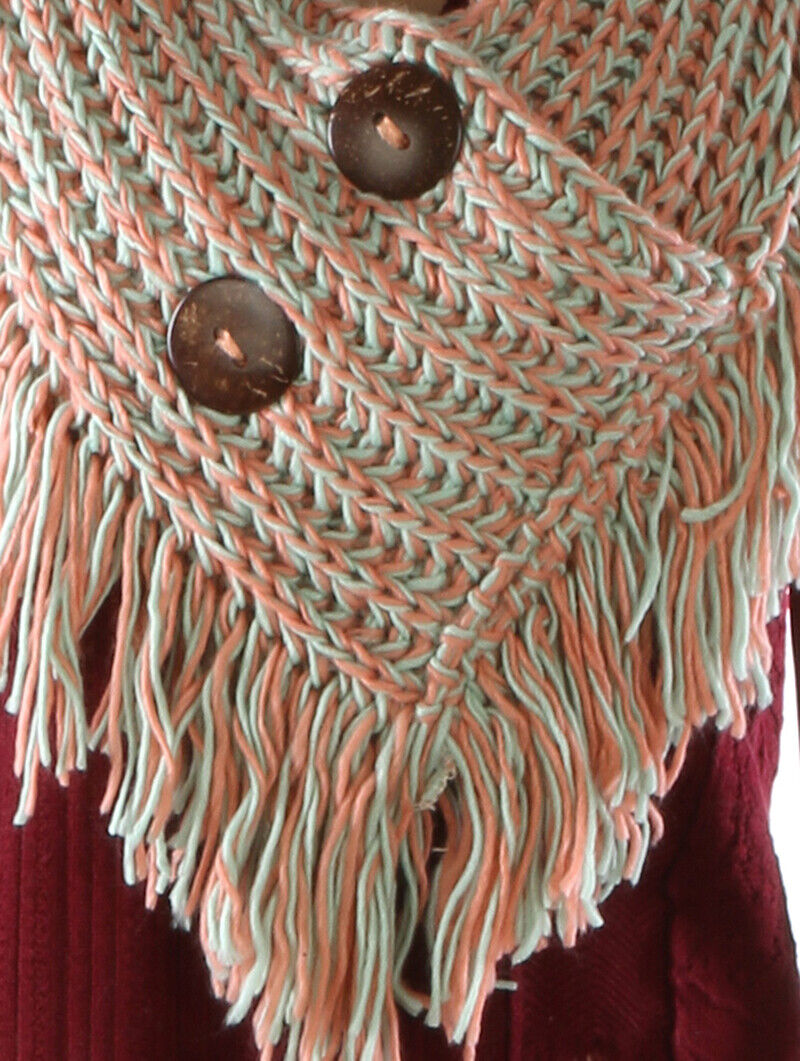 Mini Scarf w/Buttons