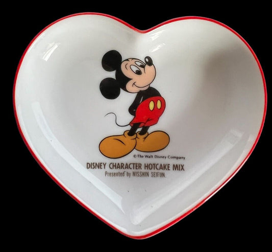 Disney Ma-Ma Pasta Mickey Mouse Character Dish 4 X 4"